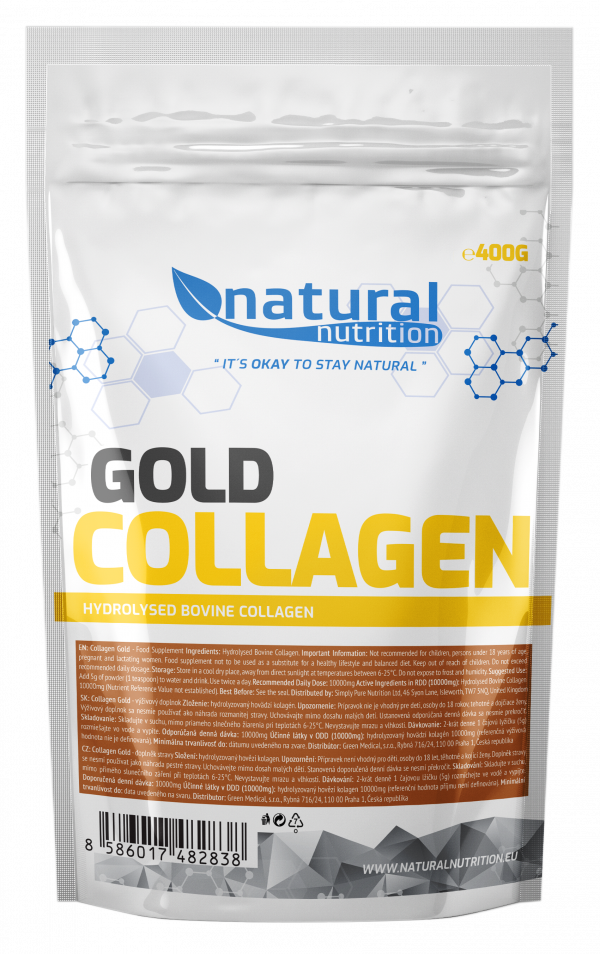 collagen gold hydrolyzovany kolagen natural 400g 4387