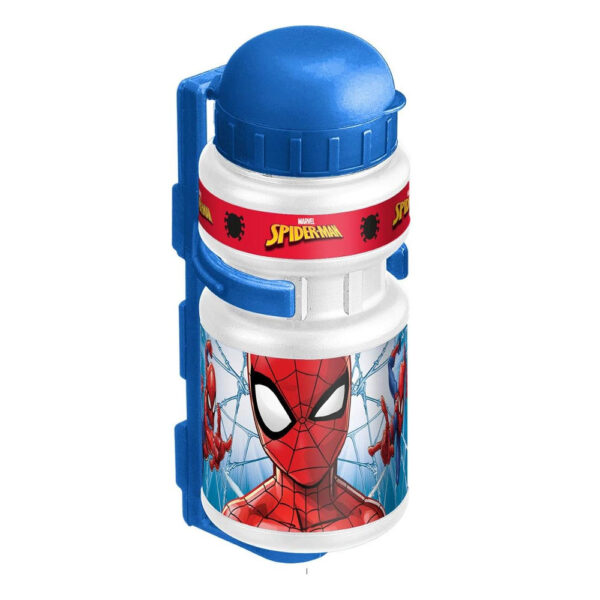 Muanyag kerekparos kulacs tartoval Spiderman 0350 l