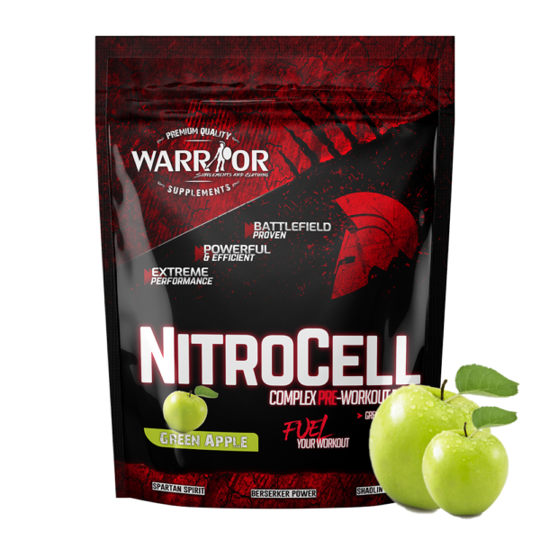 nitrocell green apple 900g rawgh protein bar 60g zdarma 1560