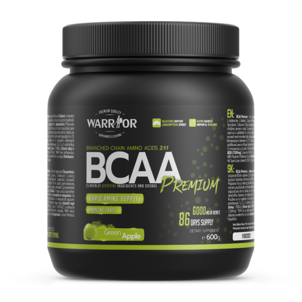 bcaa instant premium ochutene 600g green apple 5296