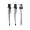 Dart nyil hegy Mission Titan Pro Ti Conversion Points Grooved Silver 26 mm 3 db