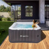 Felfujhato jacuzzi inSPORTline Evinos 148x148x65 cm