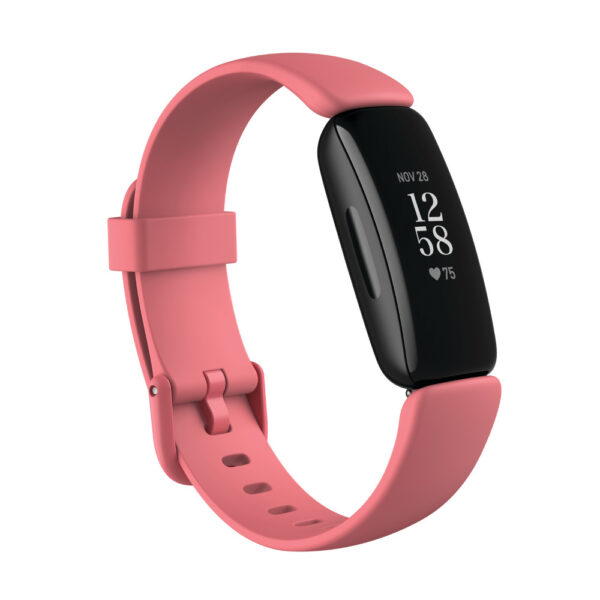 Fitnesz karkoto Fitbit Inspire 2 Desert Rose Black