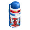 Muanyag kerekparos kulacs tartoval Spiderman 0350 l