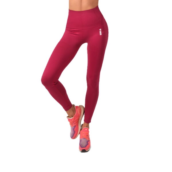 Noi leggings Boco Wear Burgund Plain Push Up