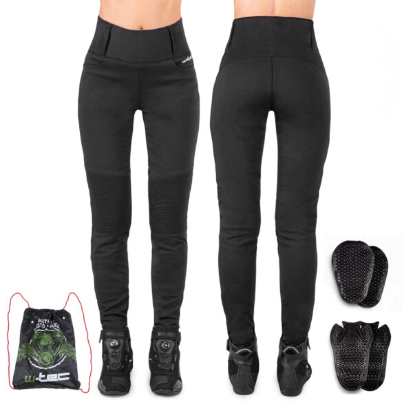 Noi motoros leggings W TEC Noposum fekete S