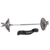 Olimpiai sulyzoszett inSPORTline Biceps HAMERTON 120 cm 50 mm 45 kg