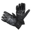 Bor motoros kesztyu W TEC Black Heart Skull Gloves