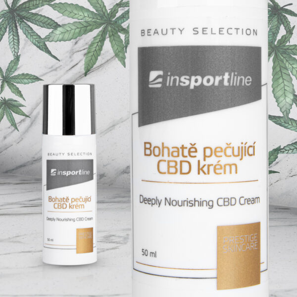 CBD borkrem inSPORTline 50 ml