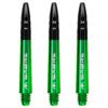 Dart nyil test Mission Sabre Shafts Green Tweenie 3 db