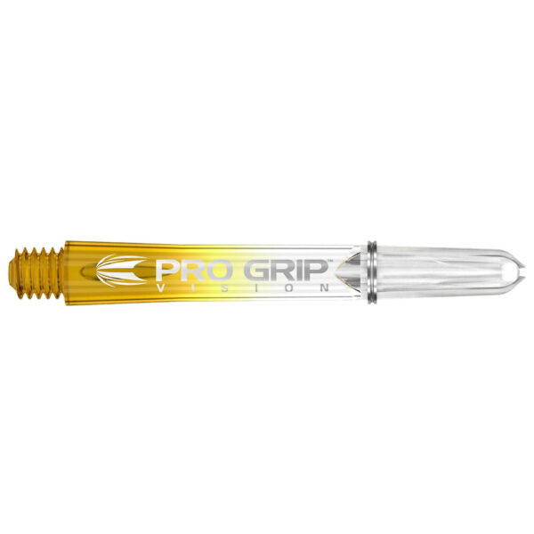 Dart nyil test Target Pro Grip Vision Yellow Short 3 db