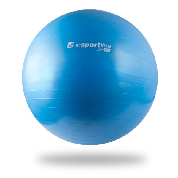 Gimnasztikai labda inSPORTline Lite Ball 55 cm fekete