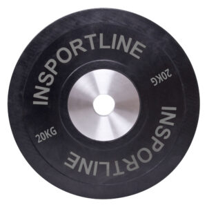 Gumis sulytarcsa inSPORTline Bumper Plate 20 kg