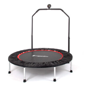 Jumping fitness trambulin kapaszkodoval inSPORTline Profi Digital 100 cm