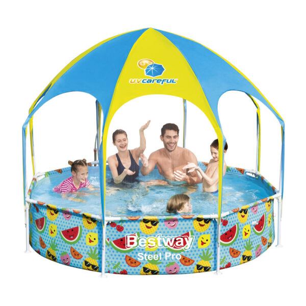 Medence tetovel Bestway Splash In Shade 244 x 51 cm