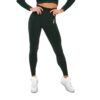 Noi leggings Boco Wear Bottle Green Cropped