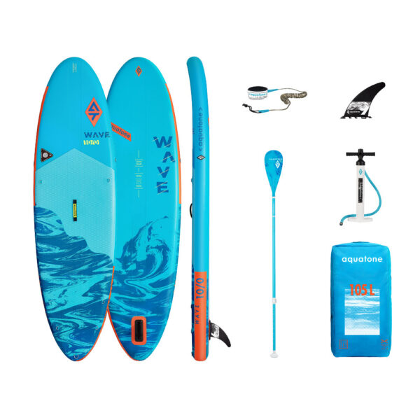 Paddleboard kiegeszitokkel Aquatone Wave 100