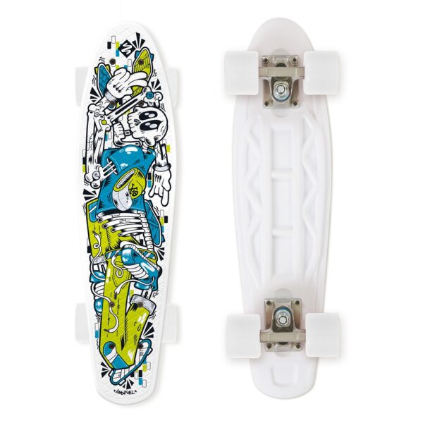 Pennyboard Street Surfing Skelectron