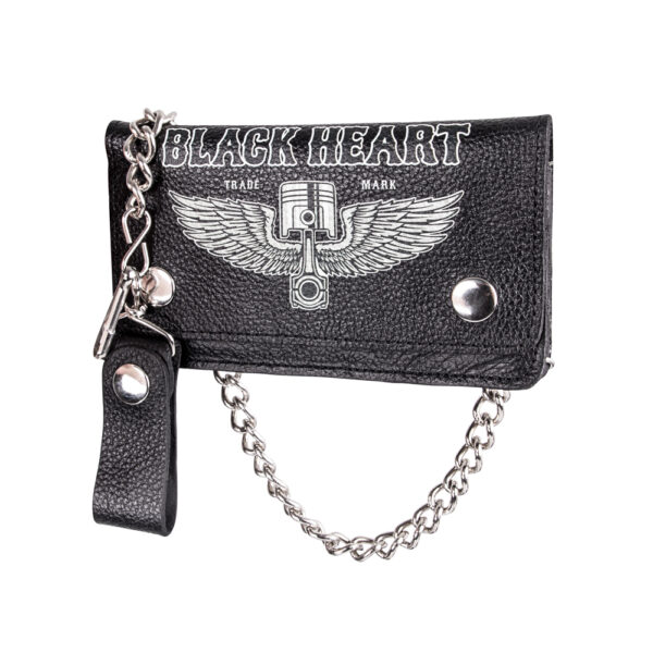 Penztarca Black Heart Rahakot Black