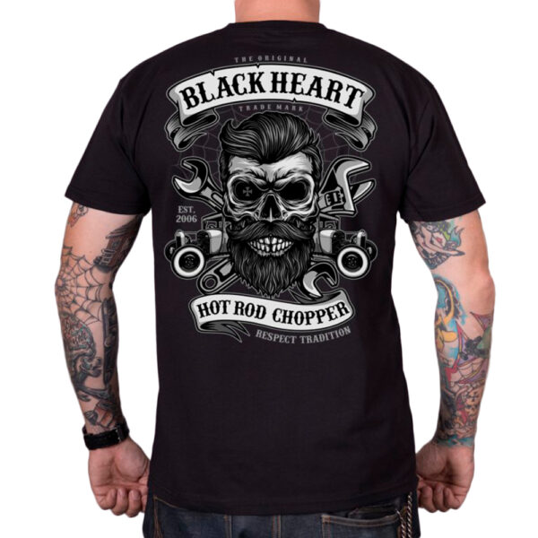 Polo BLACK HEART Respect Tradition