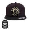 Snapback sapka BLACK HEART Chopper Trucker BLK fekete